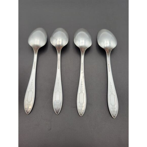 1847 Rogers Bros ARGOSY Set 4 Tablespoon Silver Plate 1926 Flatware - Picture 2 of 6